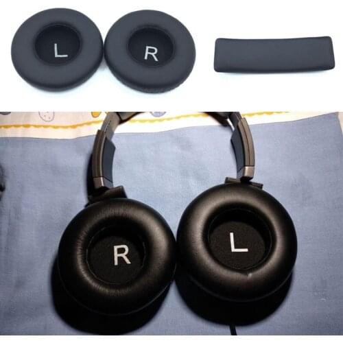 Replacement Ear Pads Headband for AKG K550 K551 K553 Headset Leather Cushion Earphone Sleeve Cover