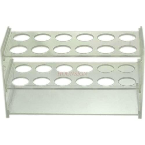 Teacher Organic test tube rack 12-hole large-hole double-row double-layer (can hold test tubes with diameter of 30mm)