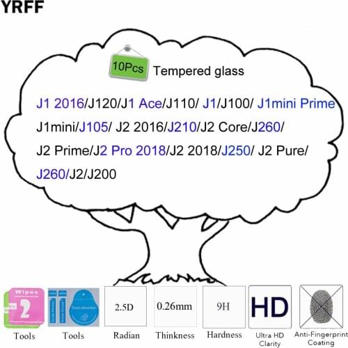 YRFF Screen Protectors For Samsung Galaxy J2 Pro 2018