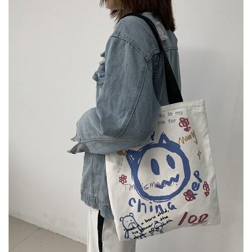 Women Canvas Shoulder Bag Extra Large Capacity Handbag Beach Bags Book Bag Female Big Tote Ladies Simple Canvas Shopping Bag