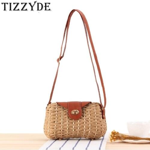 2019 New Simple Messenger Paper Drawstring Woven Bag Sen Beach Casual Straw Bag Vacation Cover Female Beach Bag ZCY036
