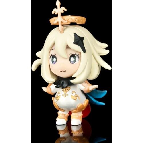 Genshin Impact Paimon Anime Figure Paymon PVC Figure MiHoYo Genshin Impact Paimon Figurine Collectible Model Doll Toys