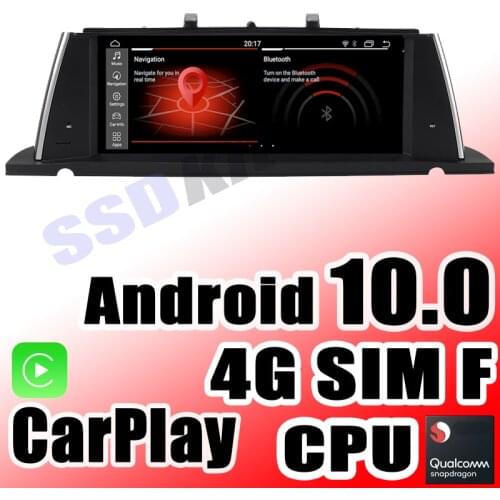 Car Navi GPS Navigation Android 10 For BMW 5 GT Gran Turismo F07 535GT CIC NBT Audio iDrive Carplay Multimedia Stereo System