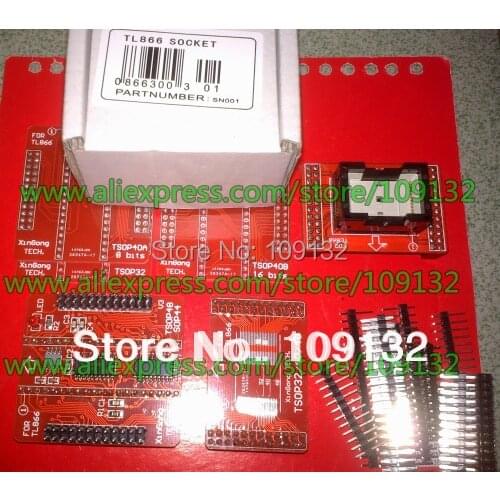 Free shipping ! TSOP32 TSOP40 TSOP48 Sockets for TL866/TL866CS TL866A TSOP32/40/48 Adapters for TL866 Universal Programmer