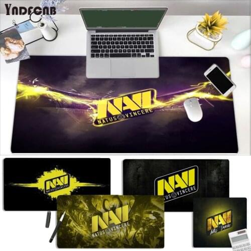 YNDFCNB Navi Natus Vincere Large Gaming Mouse Pad XL Locking Edge Size for Small Mousepad mouse pad Keyboard Mat for Cs Go LOL