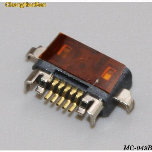 ChengHaoRan 10pcs Micro USB 5pin B type Female Connector For Mobile Phone Micro USB Jack Connector 5 pin Charging Socket