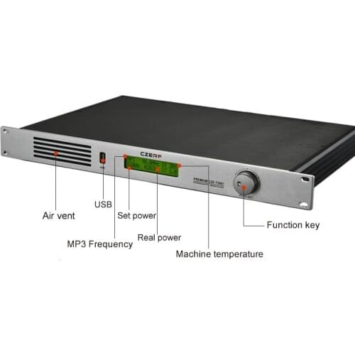 CZE-T2001 200w FM Transmitter for Rehearse Broadcast