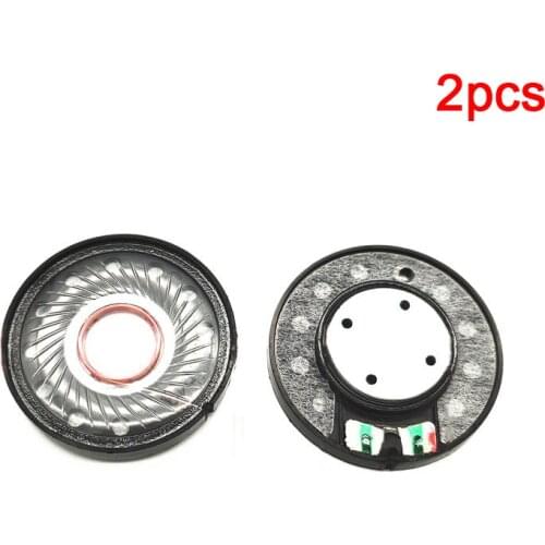 2pcs 40mm Headset Driver Hifi Headphone Speaker Unit 112db 32ohm Earphone Diy Loudspeaker Repair Parts Neodymium High Quality