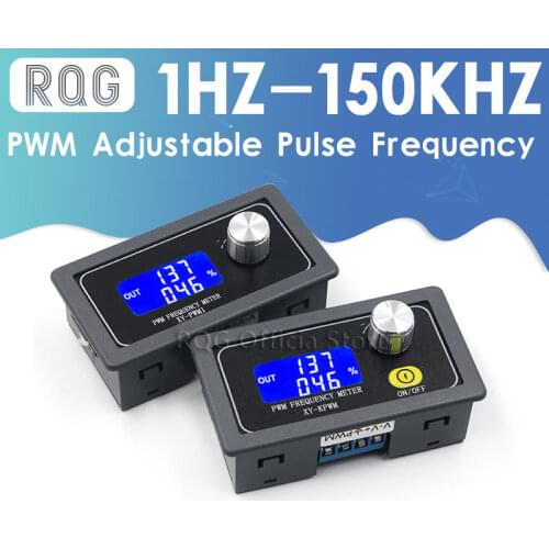 Adjustable Digital display PWM pulse frequency duty ratio 1HZ~150KHZ / 1HZ~15KHZ Square wave rectangular wave signal generator