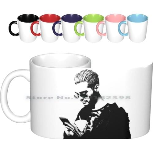 Bill Kaulitz Ceramic Mugs Coffee Cups Milk Tea Mug Tokio Hotel Tokyo Hotel Th Th Tv Bill Kaulitz Queen B Kaulitz Kaulitz Twins