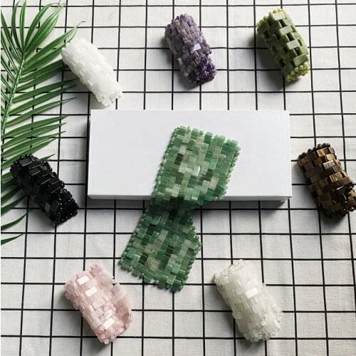 Natural Stone Green Aventure Beauty and Skincare Jade Face Mask Rose Quartz Eye Mask Massager Black Obsidian Eyes Relaxation