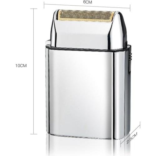 Pro metal housing electric shaver for men powerful beard electric razor facial neck shaving machine 1.5v AA battery powerd