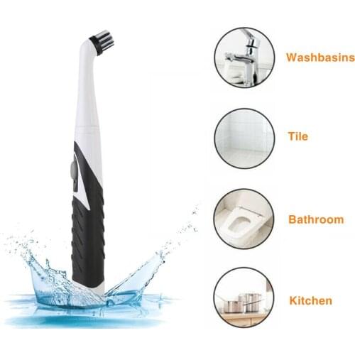 Multifunction Electric Cleaning Brush Battery Operated Cleaning Brush Electric Sonic Scrubber Household Cleaning Brush
