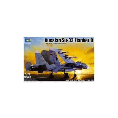 Trumpeter 1/72 scale model 01678 Russian Su-33 "defender" D fighter