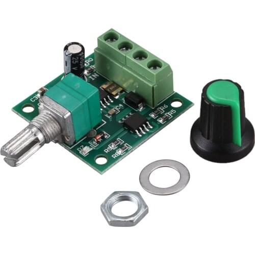 Low Voltage DC PWM Motor Speed Controller Module 1.8V 3V-5V-6V 12V 2A