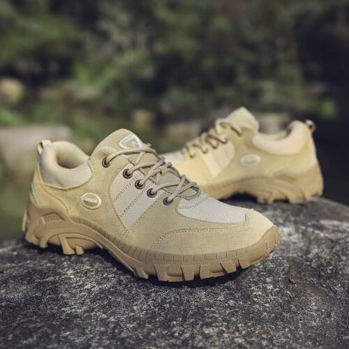 Men Shoes Climbing Shoes Hiking Shoes Walking Shoes Outdoor Casual Sport Shoes Wear-resisting Trekking Sneakers Men Hunting