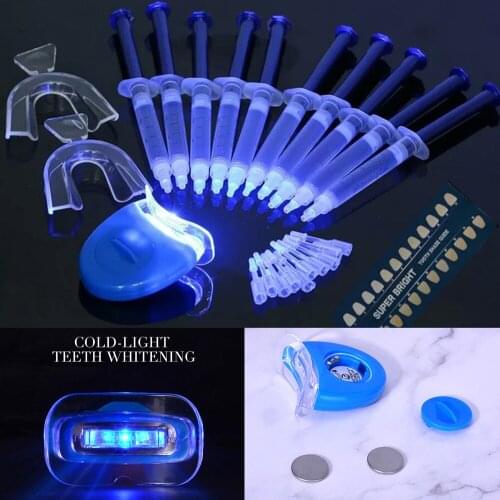 Home Use Teeth Whitening Kit Professional 44% Peroxide Dental Bleaching System Oral Gel Kit Tooth Whitener Dental Equipment
