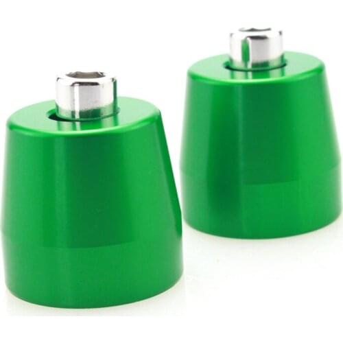 Motorcycle Handlebar Grips Bar Ends Handle Hand Bar CNC Cap Slider For Kawasaki NINJA 250R 300 ER6 650 ZX6 ZX7 ZX9 ZX10 ZX12/14