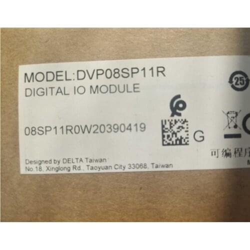 New Original DVP08SP11R DC24V PLC 4DI 4DO Relay Module