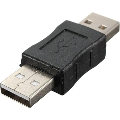 USB 2.0 Type A Male to A Male Coupler Converter Adapter Connector