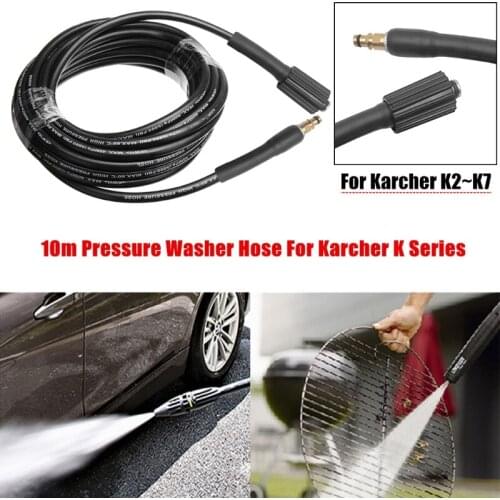 X7AE 6~10m High Pressure Water Cleaning Hose Pipe Cord Pressure Washer Hose Car Washer Water Hose for Karcher K-series