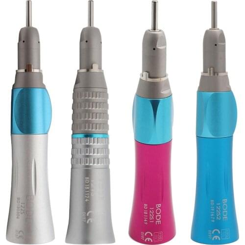 Dental Straight Nose Low Speed Handpiece Dental Air Turbine Dental Handpiece 1:1 Ratio
