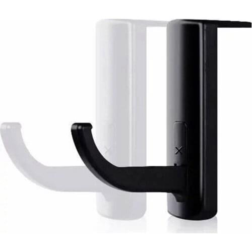 Universal Mini Headphone Holder Rack Hook Headsets Stand Hanger Wall Under Desk UK PC Monitor Earphone Stand Rack Holder Rack