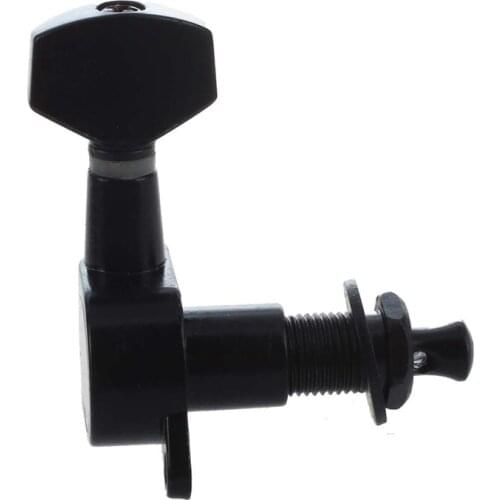 1 Set Sealed Guitar String Tuning Pegs Tuners Machine Heads 6R & 1 Pcs Bass Tuning Pegs