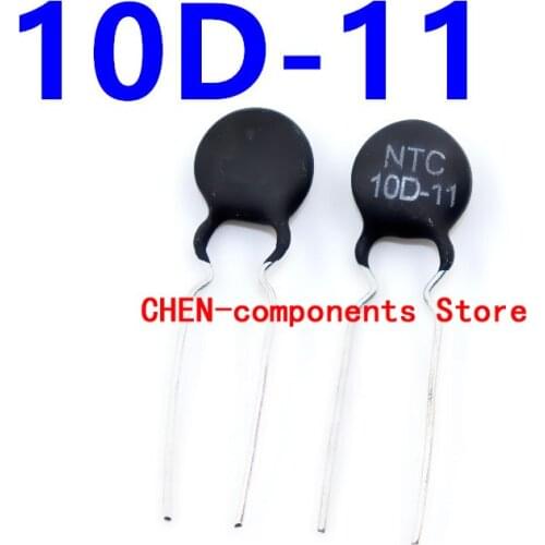 10pcs NTC Thermistor 10D-11