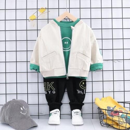 2021 New Baby Boy Suit Clothing Sets Kids Birthday Party Formal Outfits Suit Children Fashion Handsome Toddler Cotton 0-3 Years