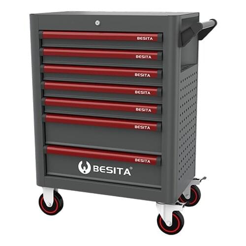 226pcs Car Repair Mechanical Hand Tool Cart For Body Repair Tool Trolley Solution