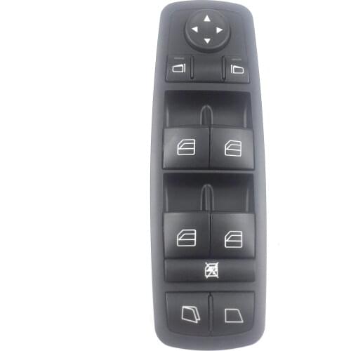 2518300190 A2518300190 A 251 830 01 90 Black Beige Grey window switch left side 06-11 W164 W251 GL320 R320 R500 R63 GL450 GL550