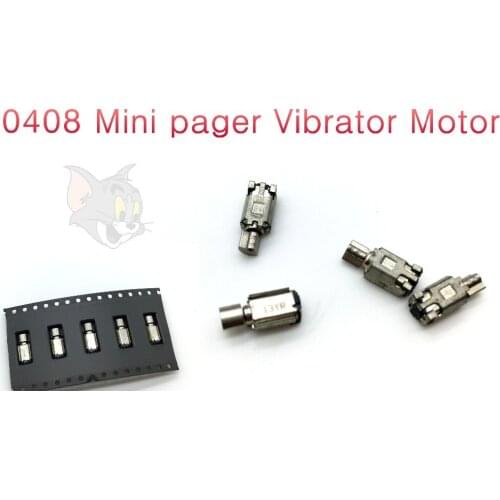 5pcs 0408 Mini pager Vibrating Vibrator Micro mobile Vibration Pager Motor