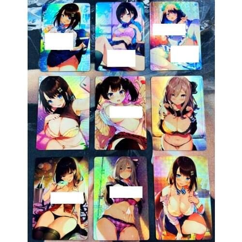 ACG Sexy Campus Girl Nude Toys Hobbies Hobby Collectibles Game Collection Anime Cards