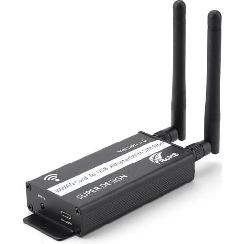 PCI-E PCI-Express to USB Adapter with SIM Card Slot for WWAN/LTE Module For Bitcoin Litecoin For BTC Mining