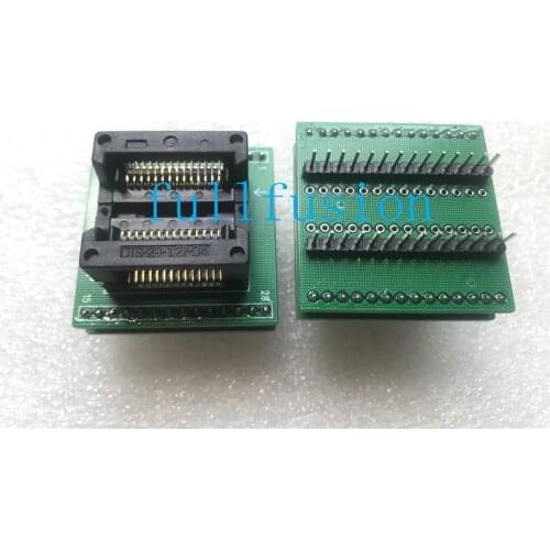 SOP28 TO DIP28 Programming Adapter OTS-28-1.27-04 Burn in Socket SOP28 1.27mm Pitch