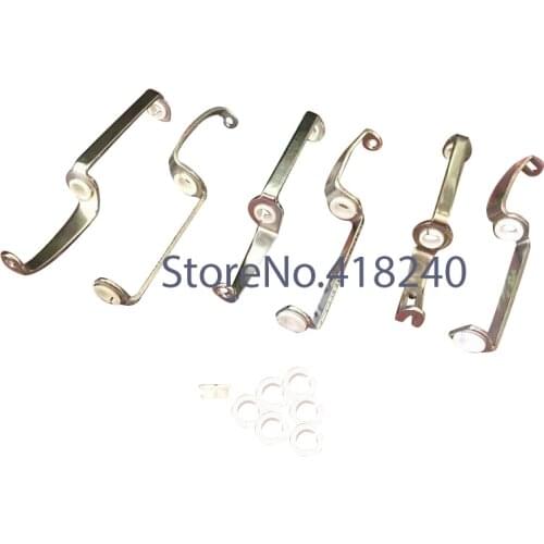 Computer Embroidery Machine Accessories Large Hole Presser Foot Stainless Steel Iron Open Presser Foot With Presser Foot Cover