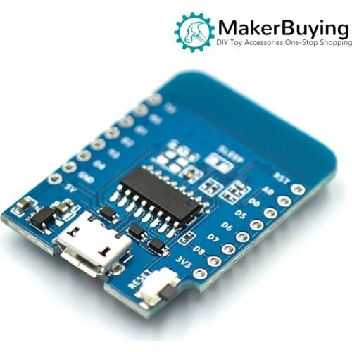 D1 Mini NodeMcu Lua WIFI based on ESP8266 wireless development board MINI D1