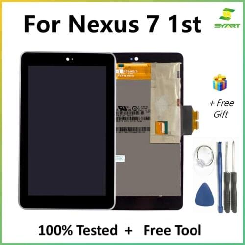 For Asus Google Nexus 7 Me370 1st Gen Nexus7 2012 LCD Touch Screen Assembly Frame ME370T ME370TG
