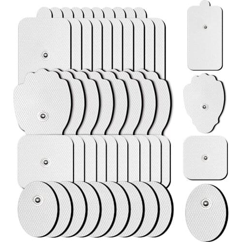 EMS Acupuncture Muscle Stimulator Patche Physiotherapy Tens Machine Electrode Pads Massage Body Conductive Gel Therapeutic Pulse