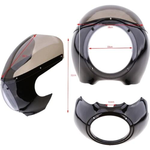 Headlight Fairing Head Light Plastic Windshield Wind Shield Cover