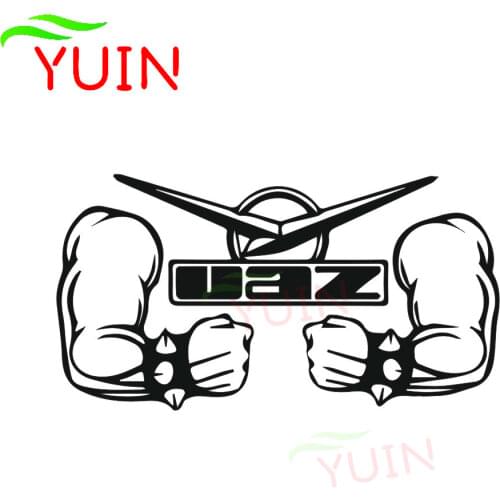 Personality Car Stickers UAZ POWER Accessories Decal Creative Sunscreen Waterproof Fashion PVC Body Windows Decorative Decals