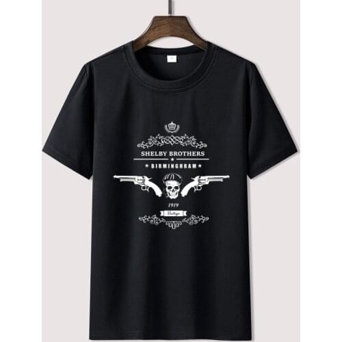 Men Shelby Company Limited Inspired by Peaky Blinders Printed T-Shirts Limitied Edition unisex Brand T-shirt
