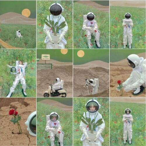 Spaceman Diy 5D Diamond Painting Full Square & Round Astronaut Wall Art for Gift Embroidery Mosaic Cross Stitch Home Decor Gift