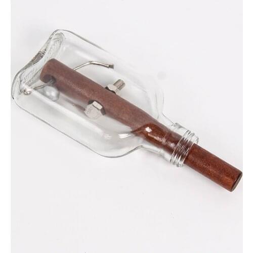 Novelty Unlock Puzzle Toys Luban Lock Glass Bottle Puzzle Burn Brain Unbuckle Declassified Nine Series Of Adult Childrens Toys