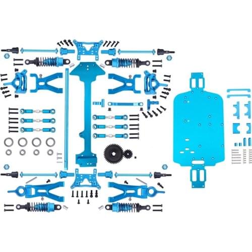 1 Set Complete Upgrade Parts Kit for WLtoys A959 A959 A969 A979 K929 1/18 RC Car Replacement Accessories