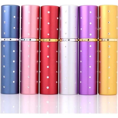 5ML Portable Travel Storage Bottles Detachable Refillable Perfume Empty Atomizer Spray Bottle