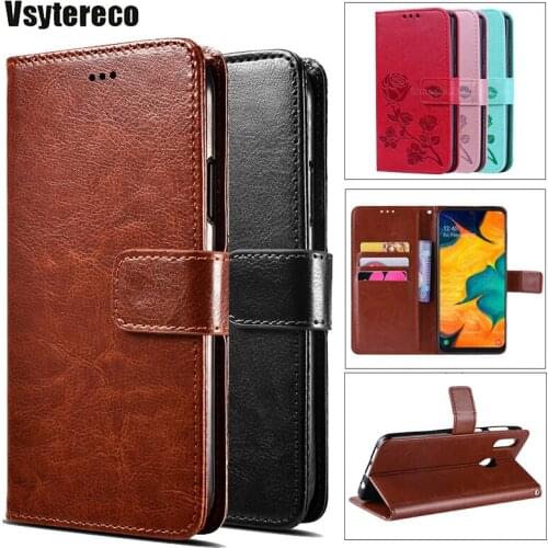 For Smartphone Samsung Galaxy A40 32GB sm-a405f (2019) Phone Case Luxury PU Leather Flip Case Cover For Samsung A40 Case Wallet