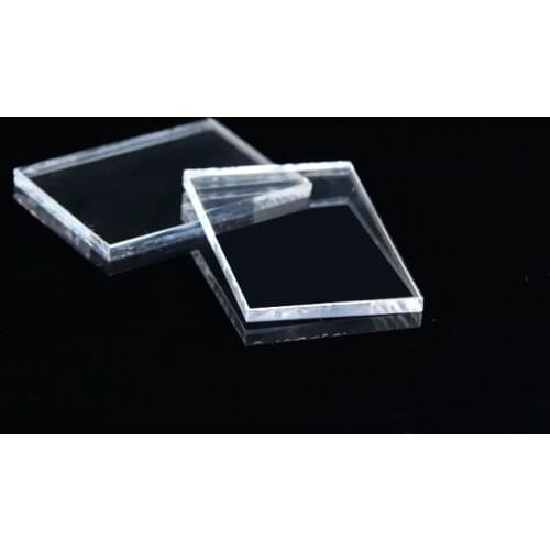 Mini B270 vetro 2,5 mm bordo spesso piccolo plexiglass trasparente plexiglass 40 * 30 * 2,5 mm