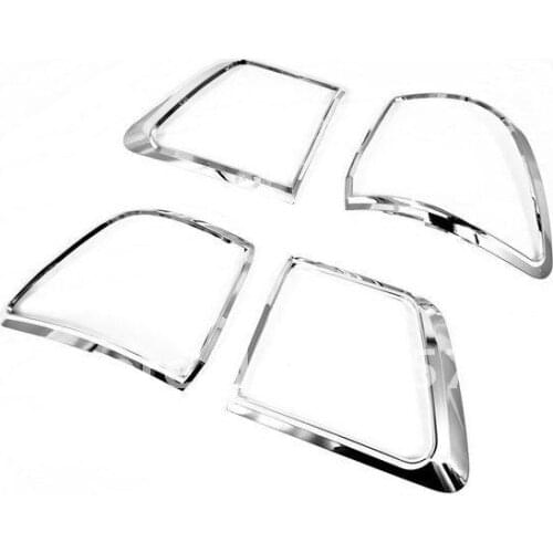 High Quality Chrome Tail Light Cover for Toyota Fortuner 2009 Up Free Shipping Brand New